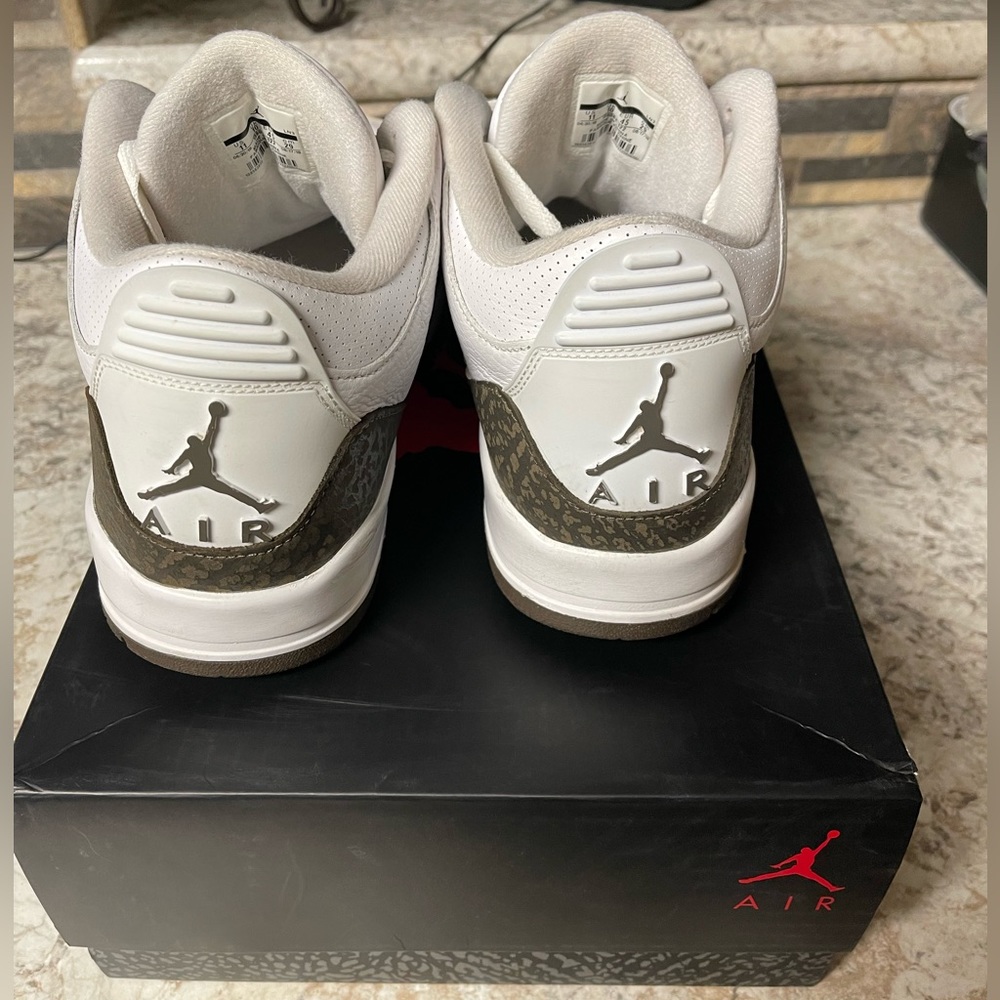Jordan 3 mochas 2018’s. They are used.